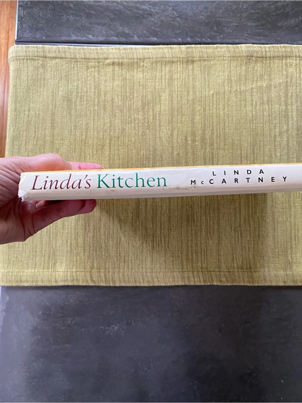 Linda McCartney's Home Cooking vintage 90s vegetarian cookbook